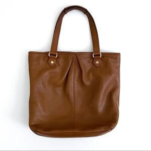 Brooks Brothers Brown Leather Tote